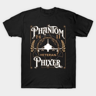 Phantom Phixer F-4 Phantom II Aircraft Maintainer Veteran T-Shirt